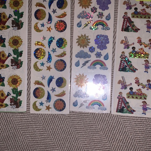 Lot of 4 vintage Sandylion stickers - Picture 1 of 8